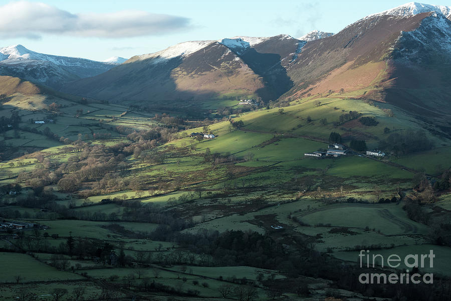 Winter Mountains, Cumbria Photograph by Perry Rodriguez