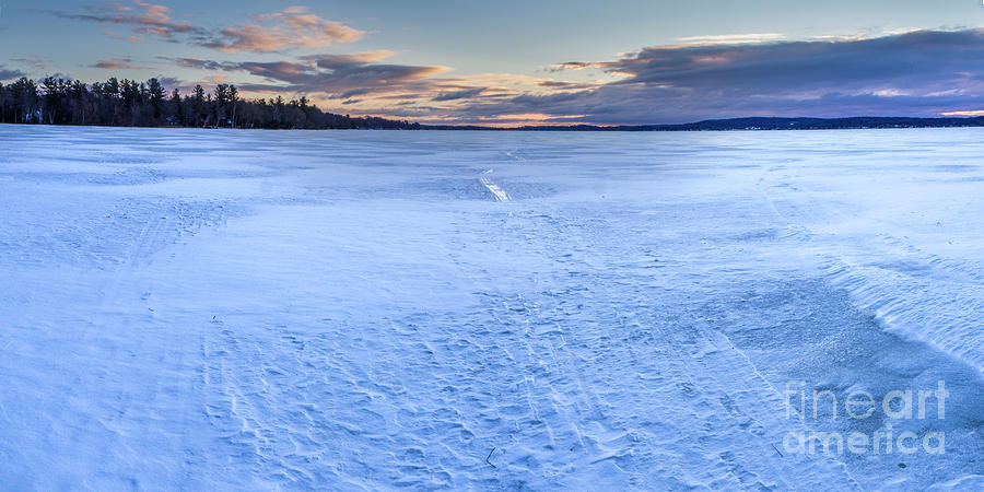 Winter On Bear Lake Panorama Photograph