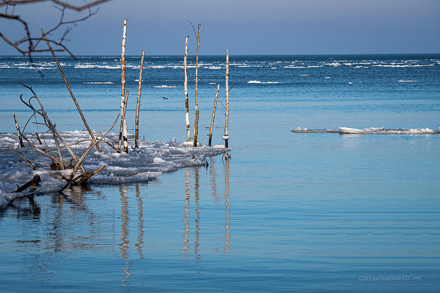 Winter on Lake Huron Photograph by LeeAnn McLaneGoetz McLaneGoetzStudioLLCcom