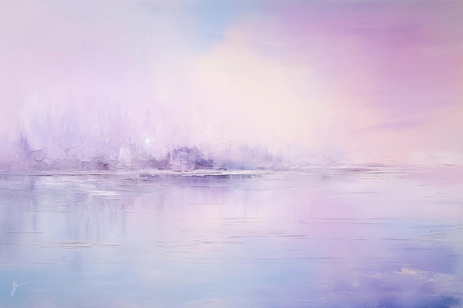 Winter on Melleville Marsh Painting by Greg Collins