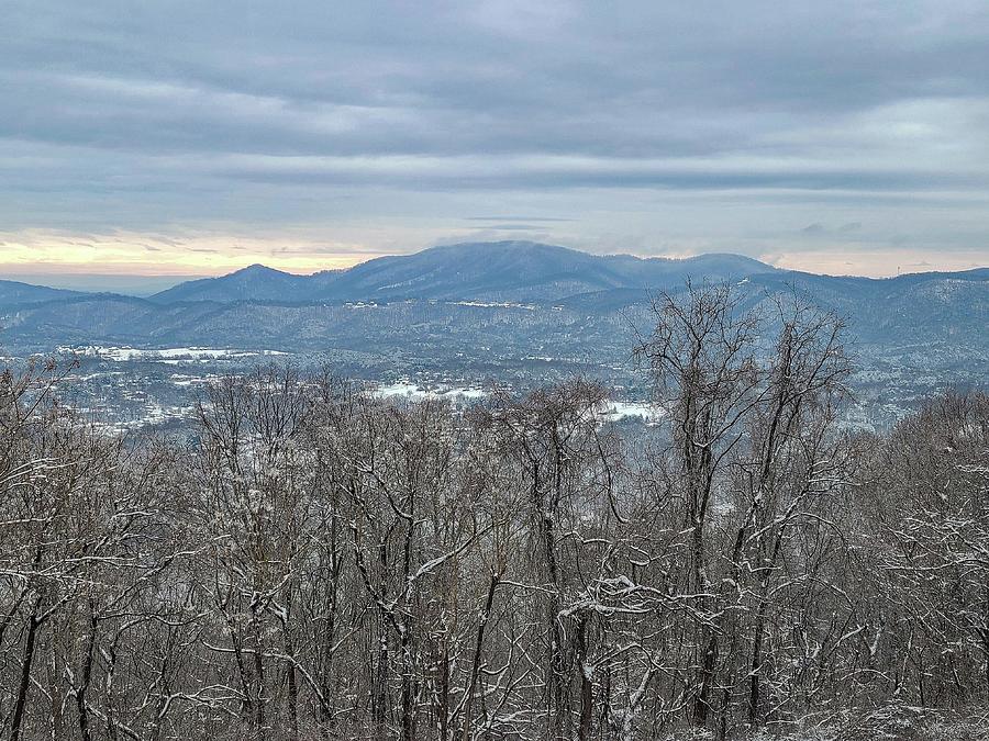 Winter on Mill Mountain Photograph by Deb Beausoleil