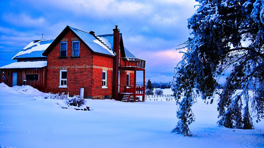 Winter on the Farm by Bryan Smith Winter on the Farm by Bryan Smith