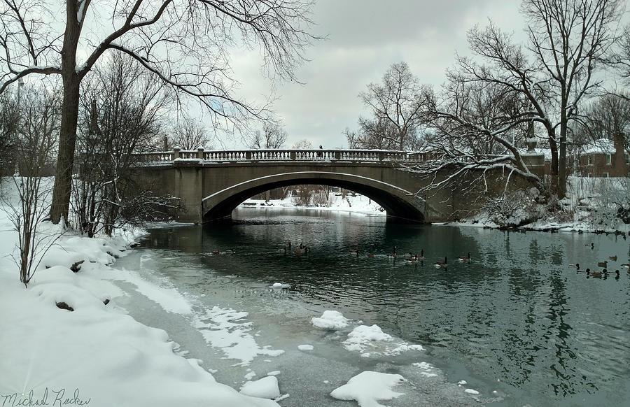 Winter Park Bridge Photograph by Michael Rucker