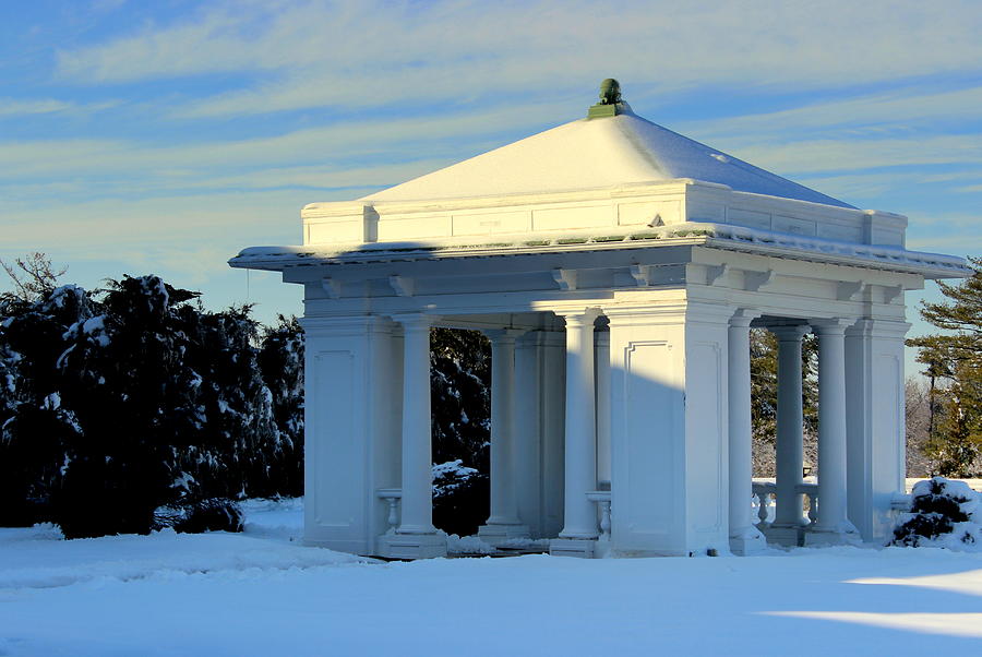 Winter Pavilion Photograph by Joseph Skompski