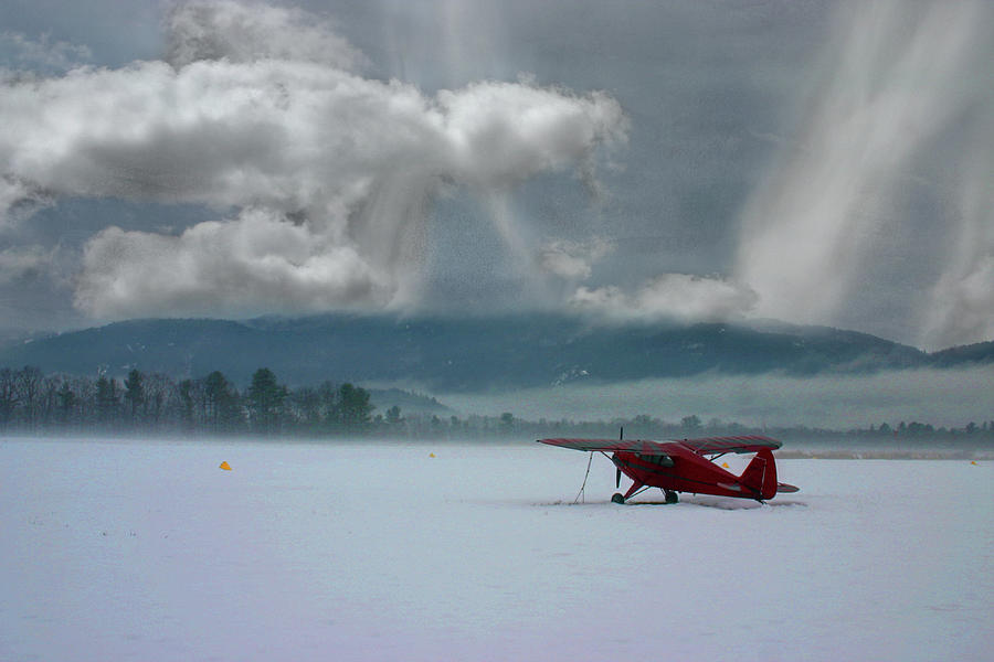 Winter Plane Photograph by Wayne King