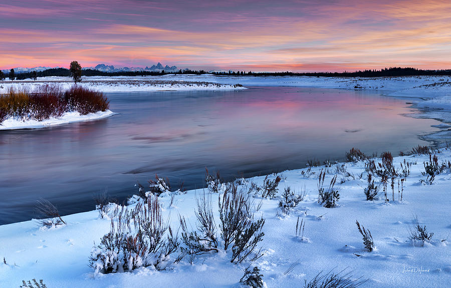 Winter Quiet and Colorful Idaho 2 Photograph by Leland D Howard