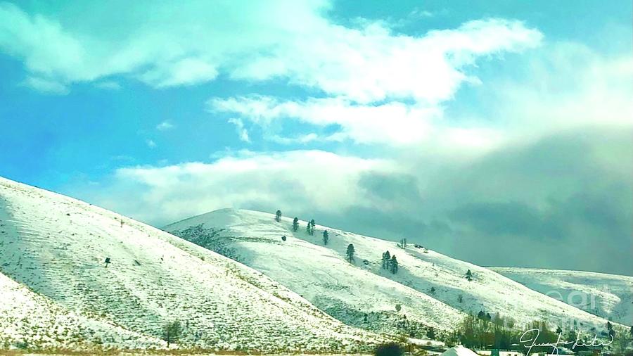 Winter Ranch Hills Photograph by Jennifer Lake