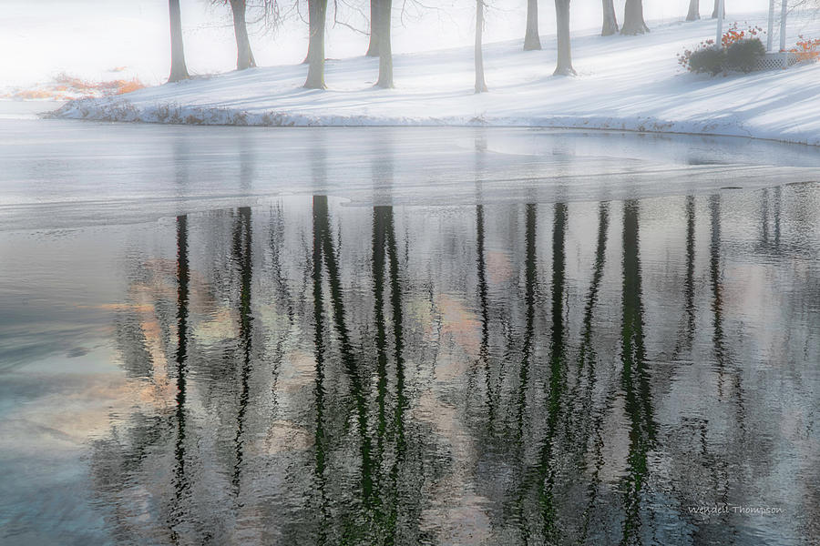Winter Reflection Photograph by Wendell Thompson