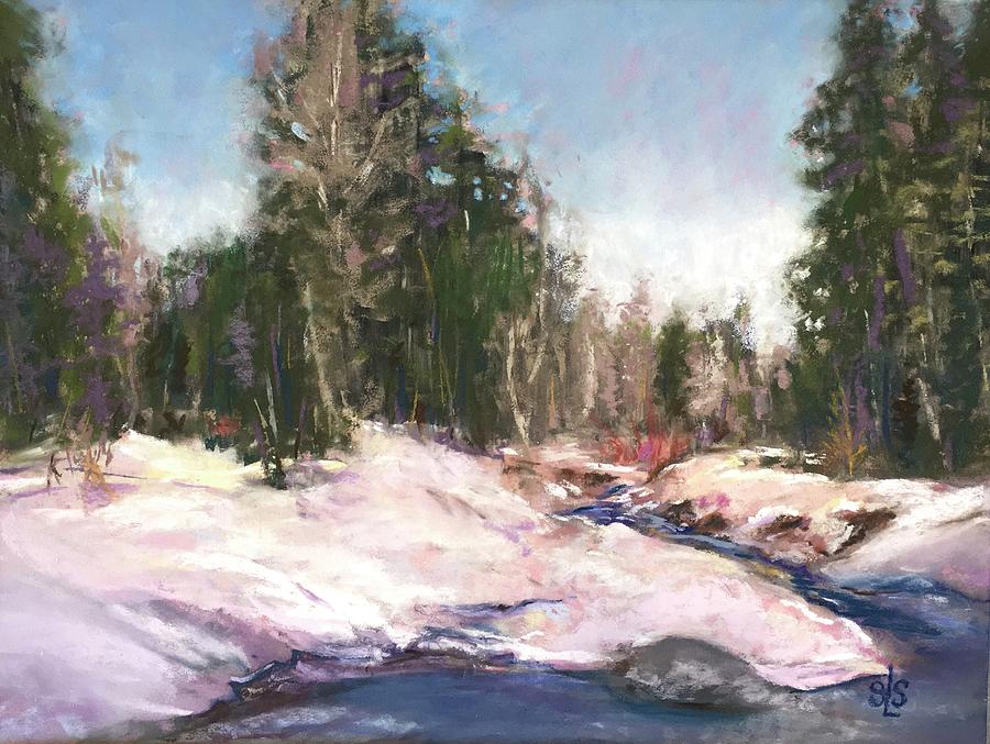 Winter Reverie Pastel by Sandra Lee Scott