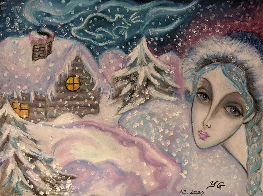 Winter Rhapsody Painting by Yana Golberg