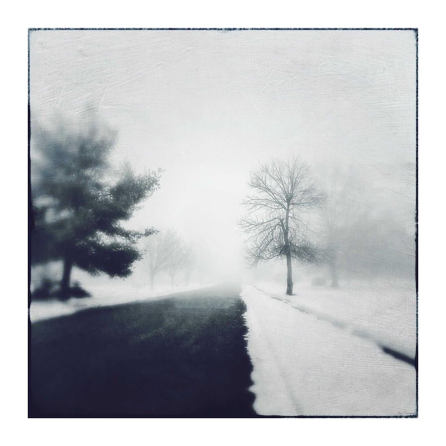 Winter Road by Joy Sussman Photograph by Joy Sussman
