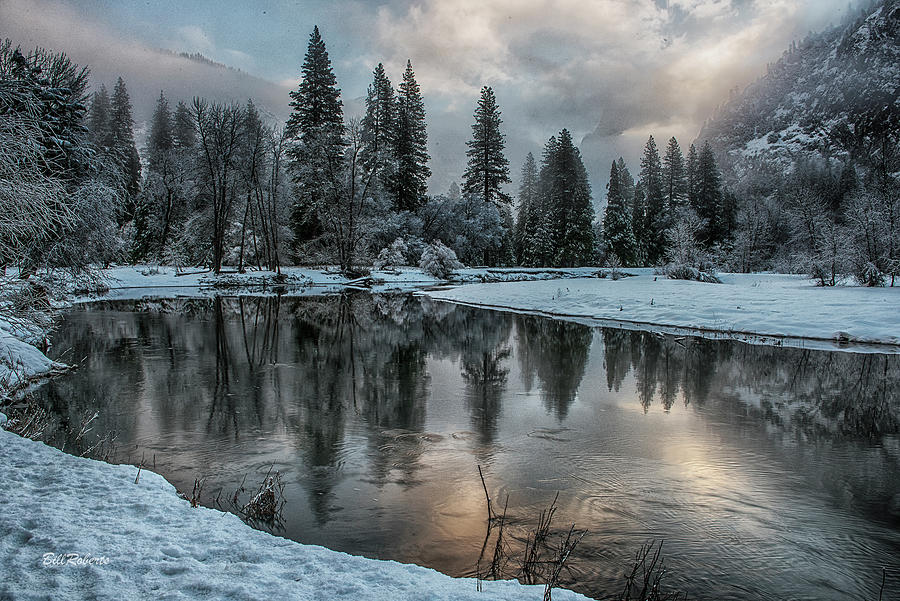 Winter Scene Photograph by Bill Roberts