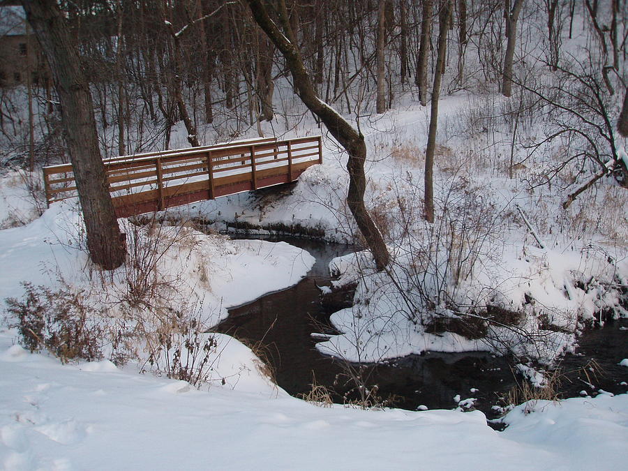 Winter at the Creek Photograph by Tom Halseth - Fine Art America