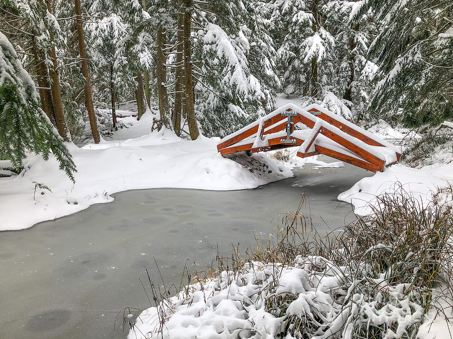 Winter Season at Eagle Lake Photograph by William Wyckoff