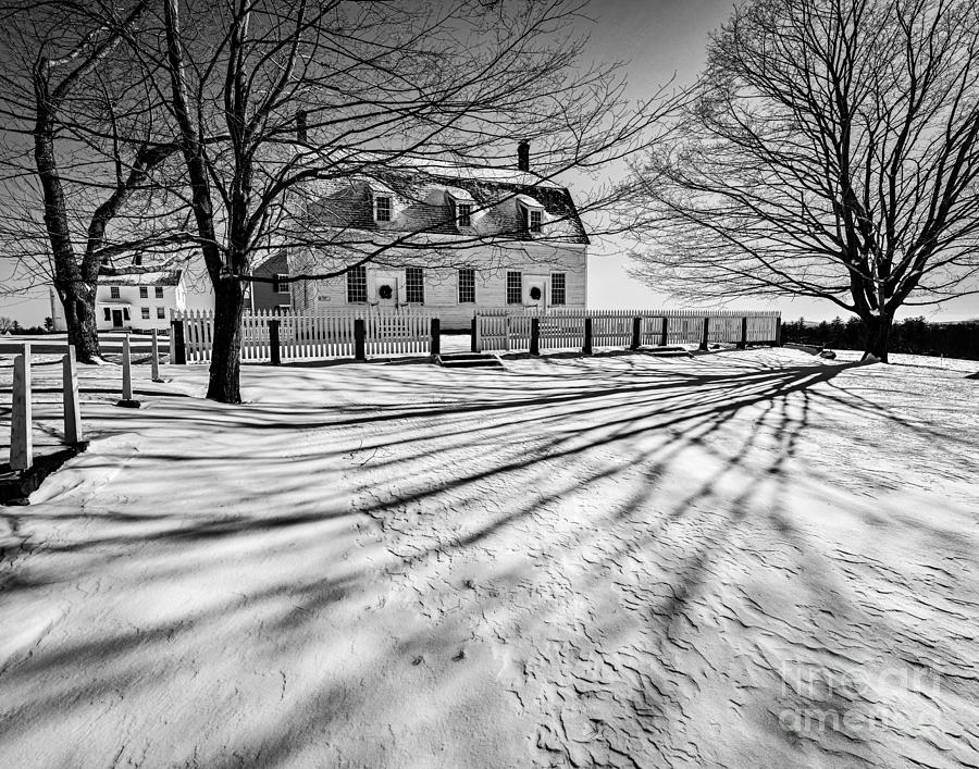 Winter Shadow Photograph by Steve Brown