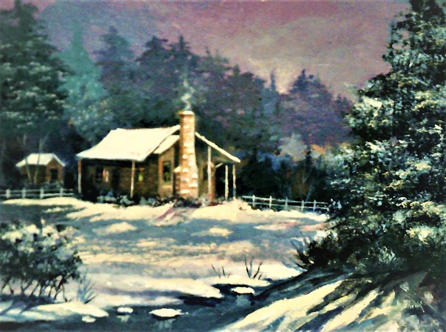 Winter Solitude ll Painting by Al Brown