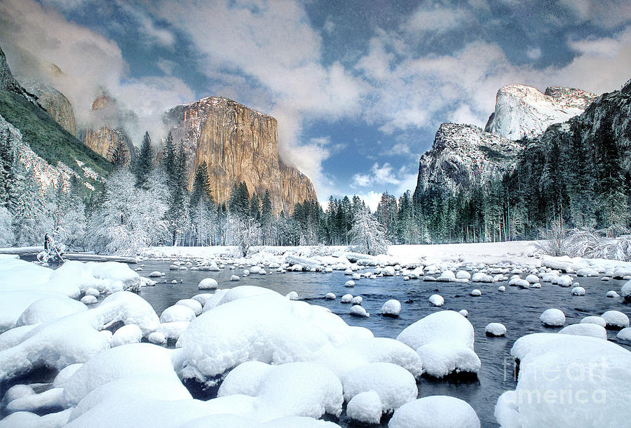 Winter Storm Yosemite National Park Photograph by Dave Welling