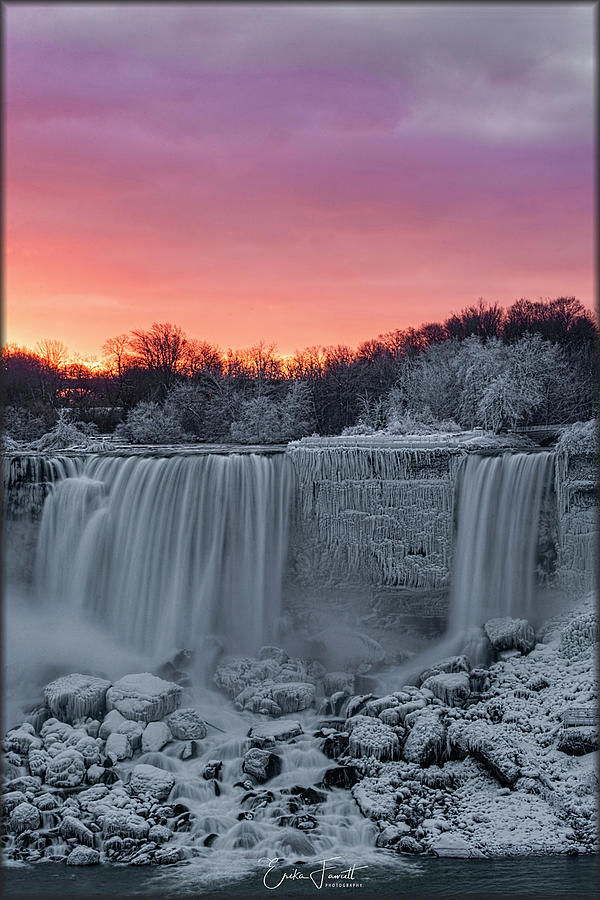 Winter Sunrise Photograph by Erika Fawcett