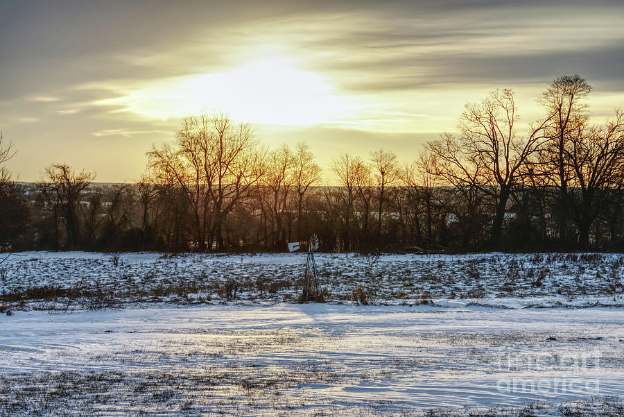 Winter Photograph - Winter Sunrise by Jennifer White