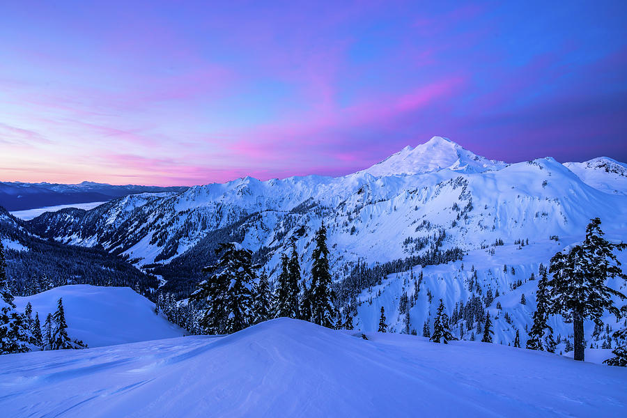 Winter sunrise Photograph by Philip Cho