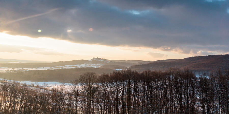 Winter Sunset Landscape Photograph by Andreas_Zerndl
