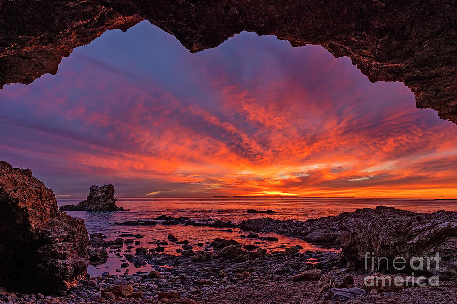 Winter Sunsets in So Cal Photograph by Eddie Yerkish