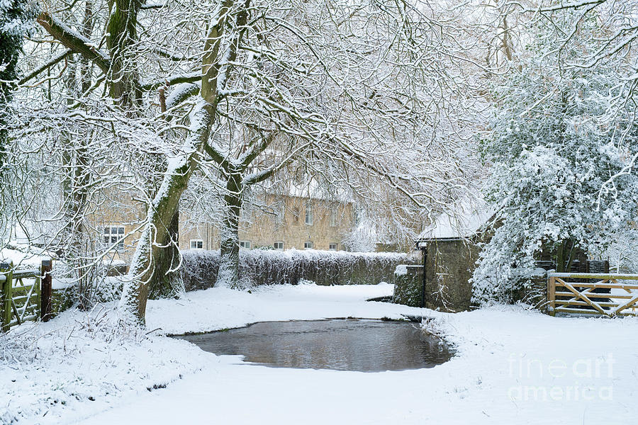 Winter Time in Swinbrook Photograph by Tim Gainey