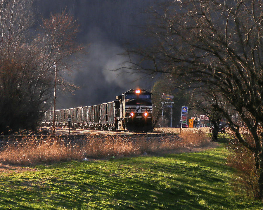Winter Train Photograph by Kevin Craft
