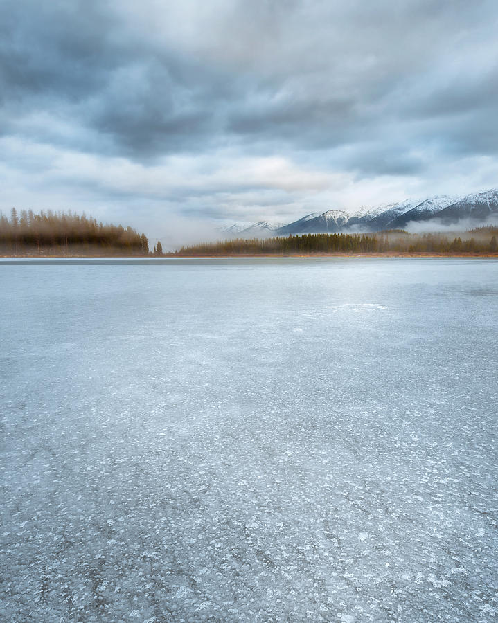 Winter Transition of Rainy Lake Photograph by Matt Hammerstein