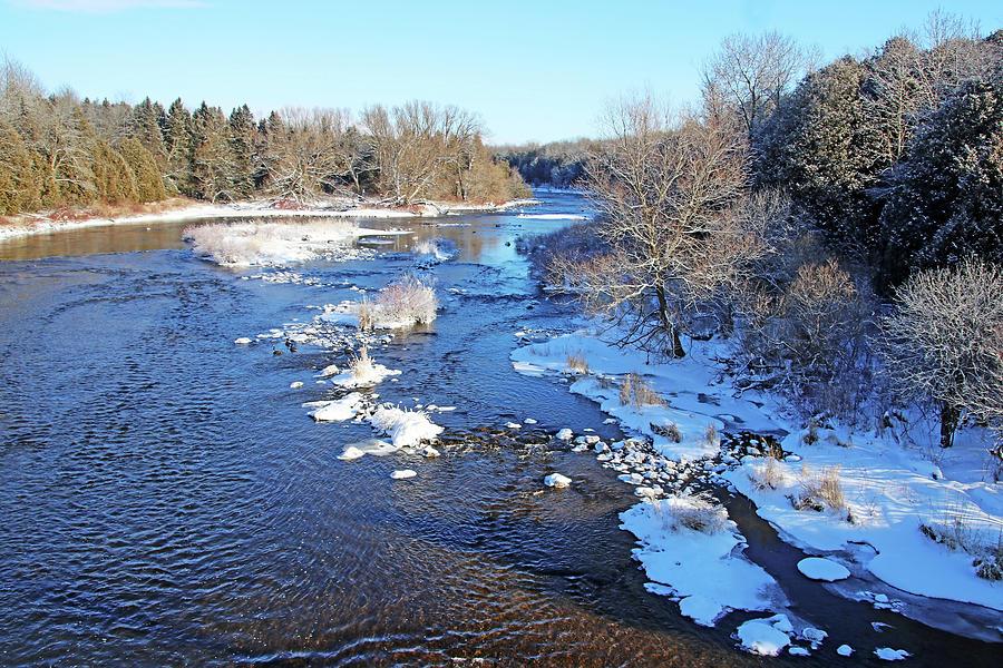 Winter Views Grand River Photograph