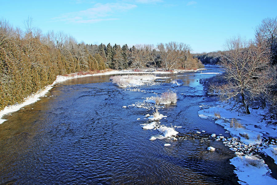 Winter Views Grand River I Photograph
