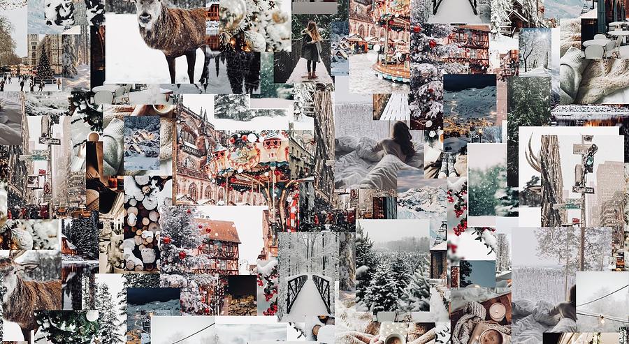 Winter wallpaper/screensaver Digital Art by Laney Price - Fine Art America