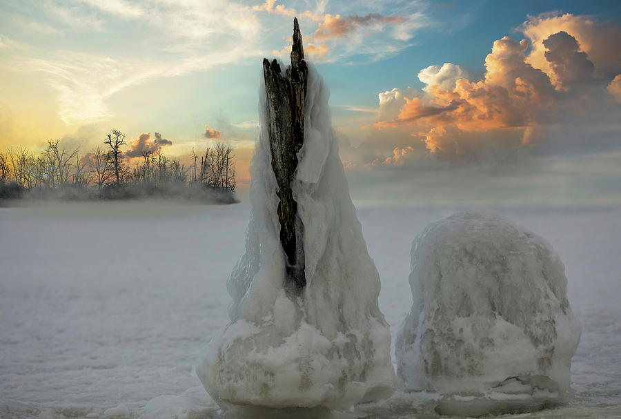 Winter Weather Art /Latvia  Photograph by Aleksandrs Drozdovs