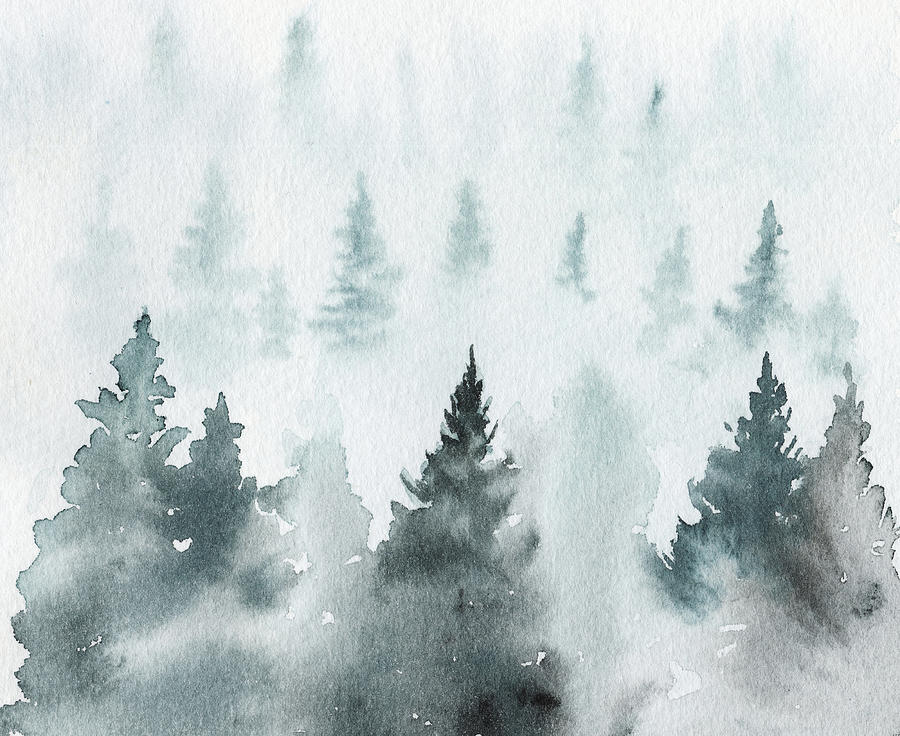 Winter Wilds Painting by Ink Well