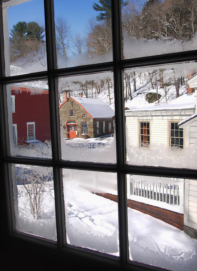 Winter Window Photograph by DebraMillet