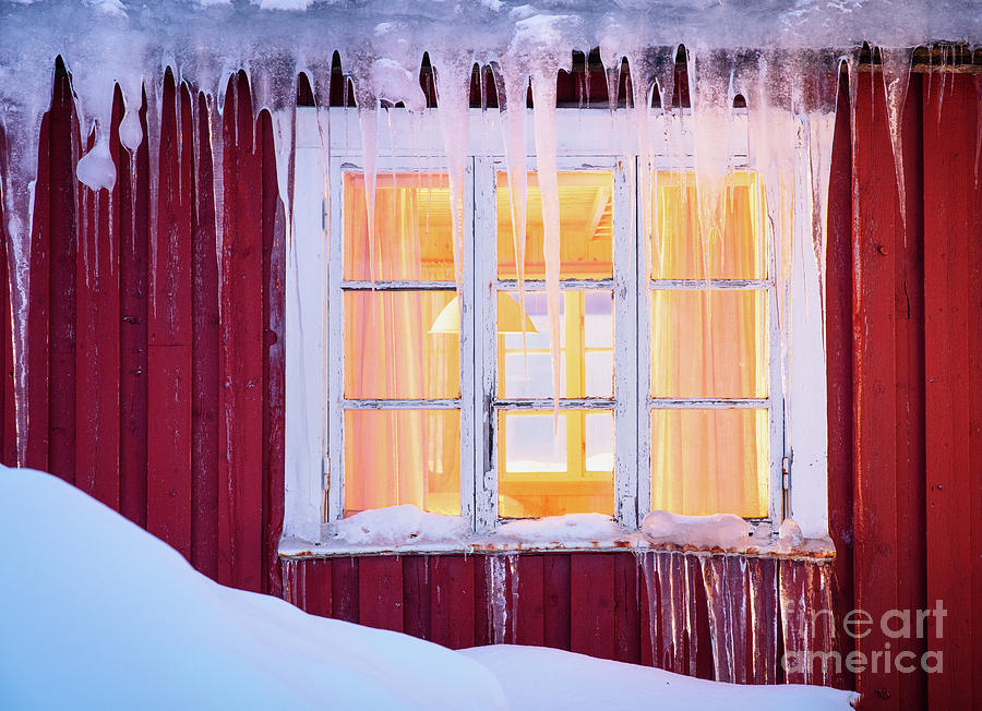 Winter Window Photograph by Inge Johnsson
