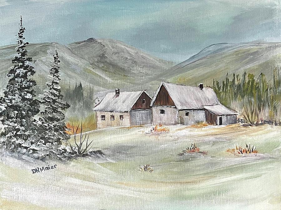 Winter, Winter, Winter Painting by Dorothy Maier