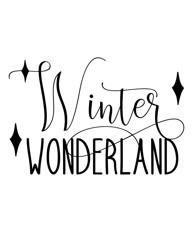 Winter Wonderland Merry Christmas Gifts Digital Art by Caterina Christakos