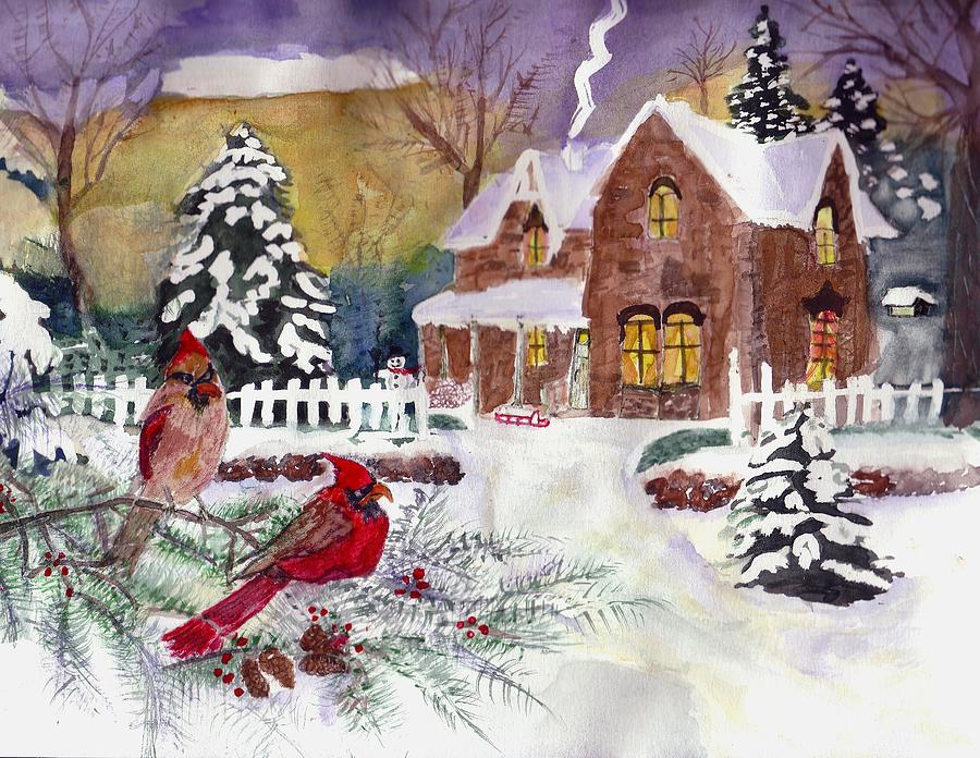 Winter1 Painting by Deborah Ann Baker