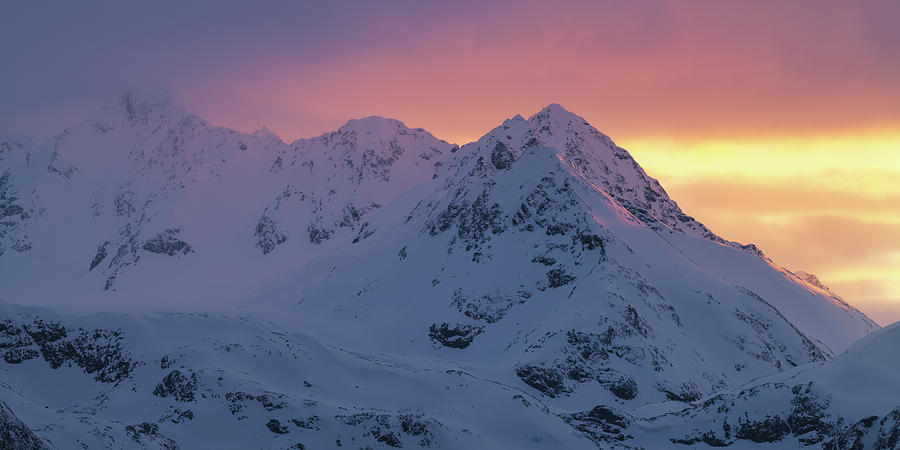 Sunset Photograph - Winterland by Tor-Ivar Naess