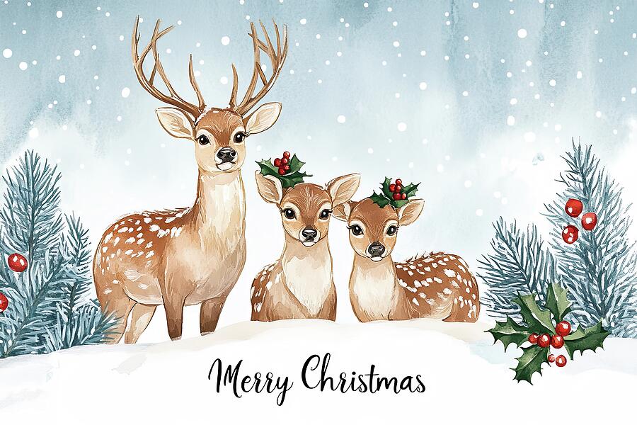 Winters Charm Painting by Lourry Legarde Winters Charm Painting by Lourry Legarde