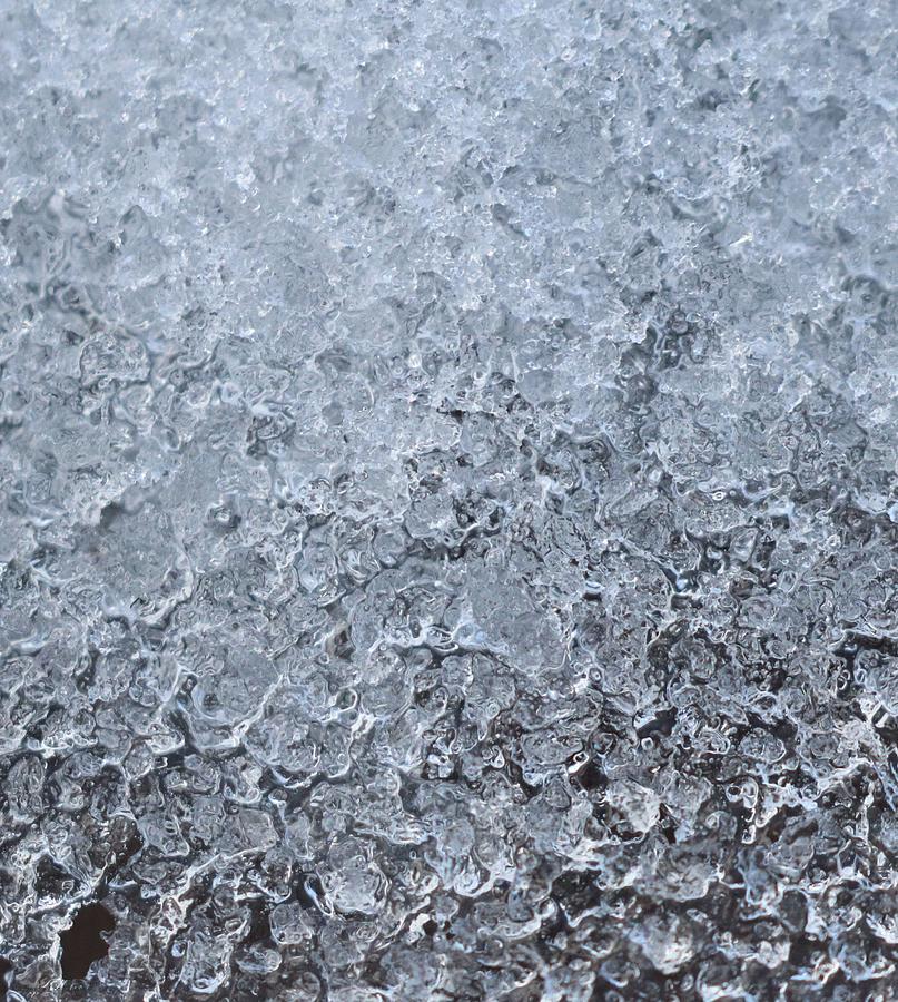 Winters Ice Design Photograph by Sandra Huston