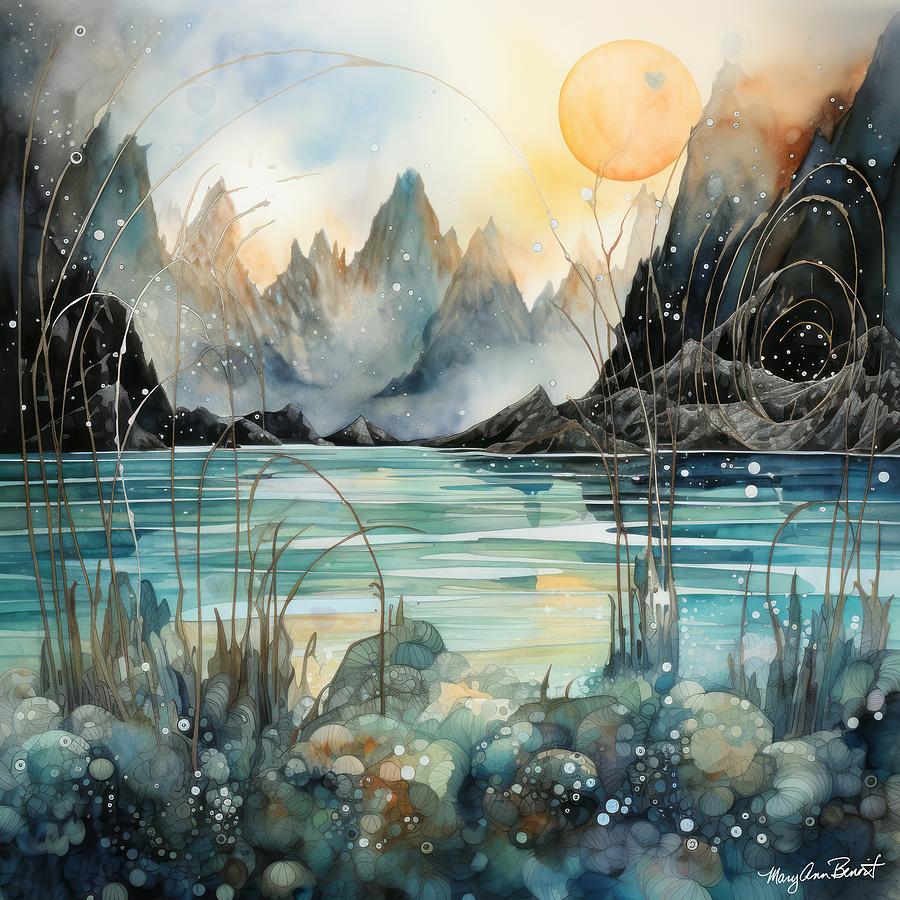 Winters Journey Within #10 Digital Art by Mary Ann Benoit