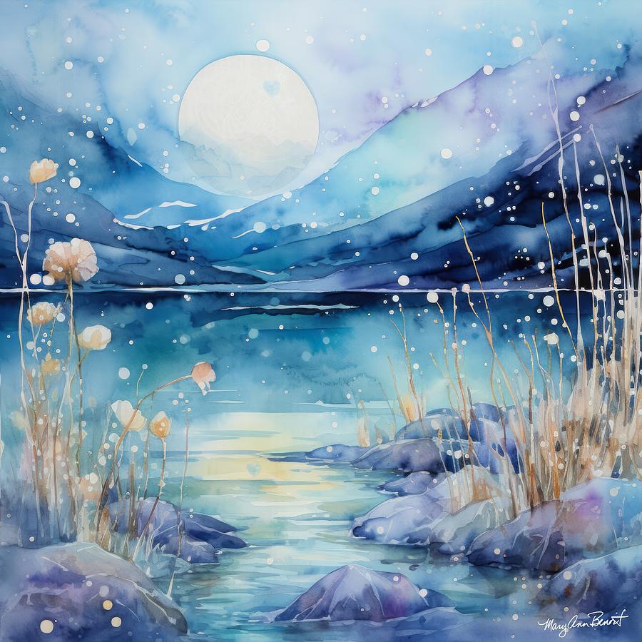 Winters Journey Within #3 Digital Art by Mary Ann Benoit