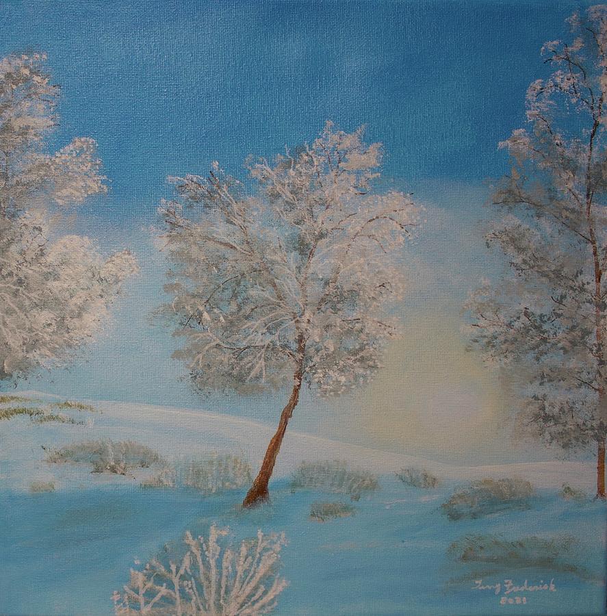 Winters Peace Painting