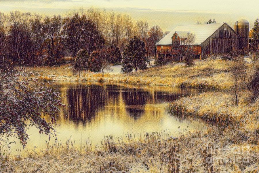 Winters touch 5 Digital Art by Eric Curtin