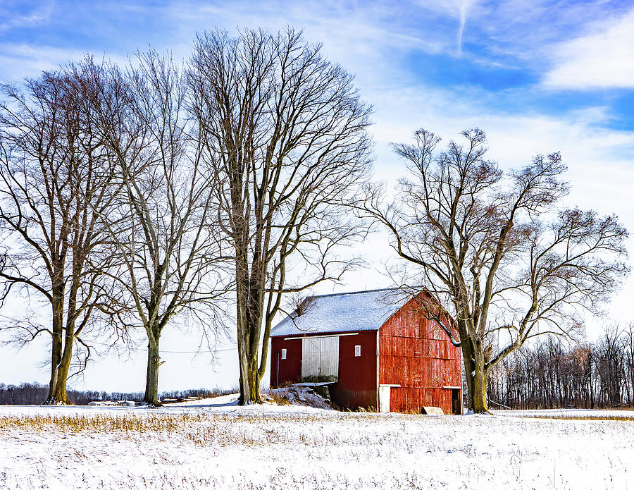 Wintertime In Indiana Photograph by Scott Smith