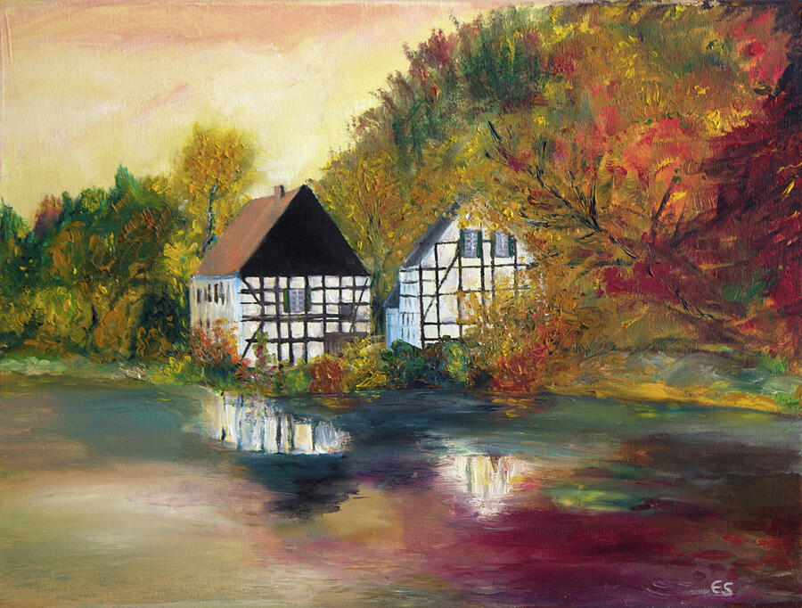 Wipperkotten Painting by Evelyn Snyder
