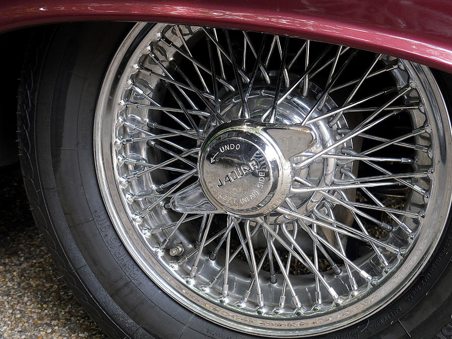 Wire Wheels Photograph by Richard Reeve