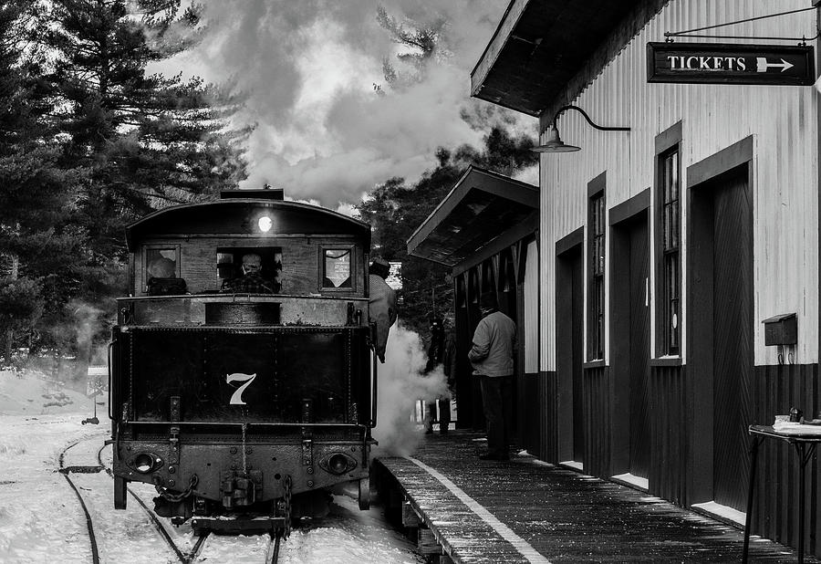 Wiscasset Steam Train Photograph by Terri Mongeon - Fine Art America